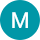 Picture of M Logo in blue circle
